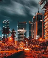 Dar es Salaam by Night